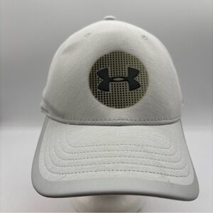 Under Armour Men’s White Elevated Jordan Spieth Tour Size Large/x-Large Golf Hat